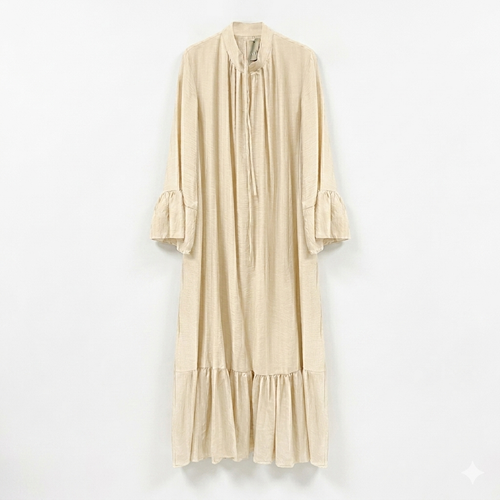 Soleil et Coton – Jouw favoriete Zomerse Maxi beige