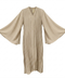 Flora wijde jurk - beige PRE ORDER