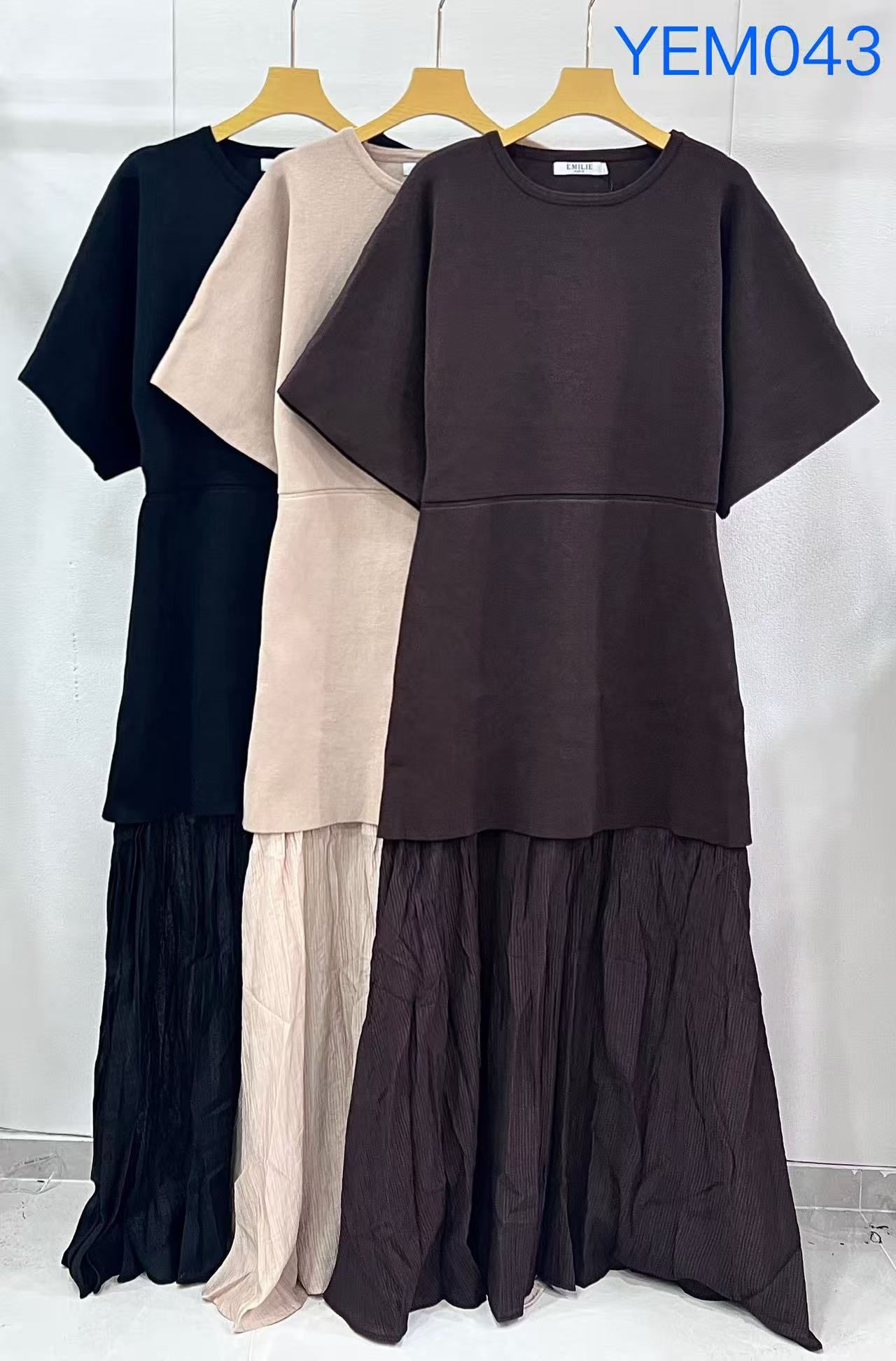 San jurk met half lange mouw - YEM043