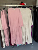 Miauw beige en roze flora jirken