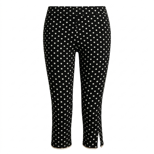 Legging met ronde stippels