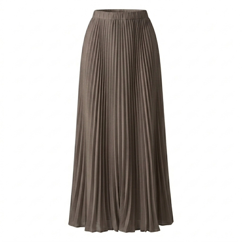 L'Essentielle Plissée - taupe rok ruffles