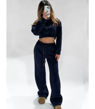 LOW MID WAIST SET BLAUW
