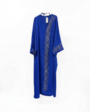 De "Midnight Shimmer" Abaya - kobalt blauw