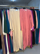 Anisohx beige en oud roze en wit en bruin flora jurken