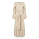 Nenna long sleeves dress - beige