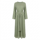 Nenna long sleeves dress - khaki