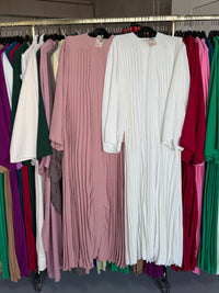Therealvaness nude roze en wit flora jurken (aanvullen bestelling)