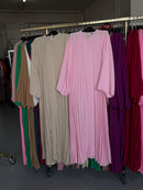 Amanaah gifts licht roze en beige flora jurken