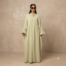 Sahara butterfly abaya - mint groen