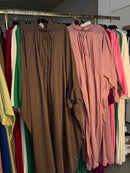 Najat miriam20194 taupe en roze Sahara abaya’s