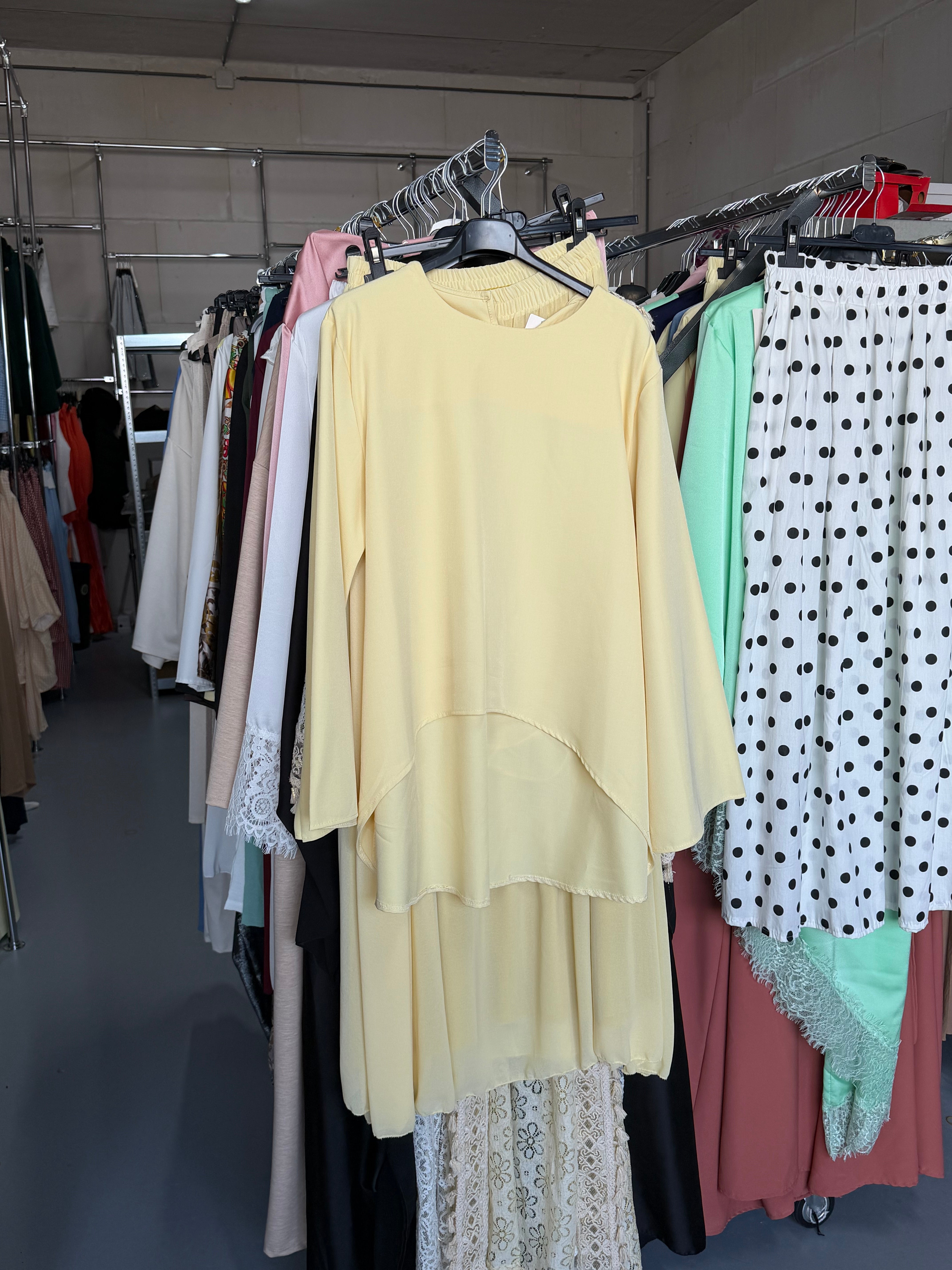 Myrem butter yellow rok set Zaria