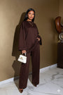 Comfy co-ord set met lange top en oversized broek