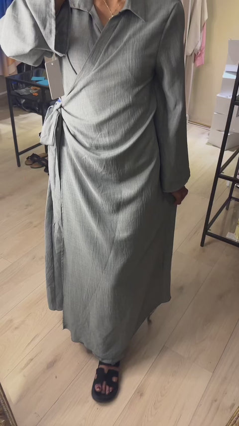Überziehkleid Grau