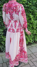 LORIA ROBE PINK RED