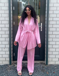 BABY ROZE PAK KIMONO MET BROEK