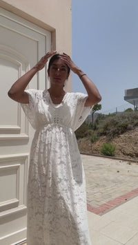 VIRAL DRESS WHITE